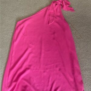 Pink Lily One Shoulder Dress Size M
